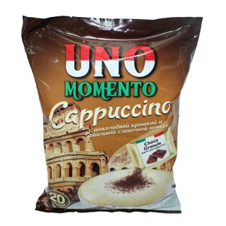 Капучино UnoMomento с шок.крошкой 20шт.25г